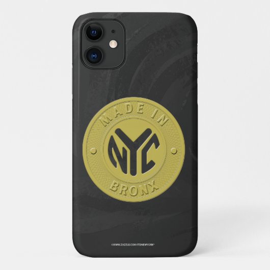 Gemaakt in New York Bronx Case-Mate iPhone Case (Achterkant)