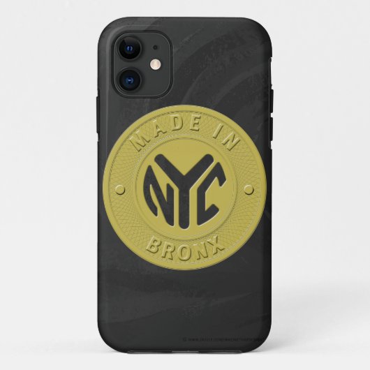 Gemaakt in New York Bronx Case-Mate iPhone Case (Achterkant)