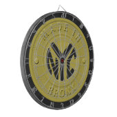 Gemaakt in New York Bronx Dartbord (Voorkant Links)