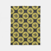 Gemaakt in New York Bronx Fleece Deken (Voorkant)