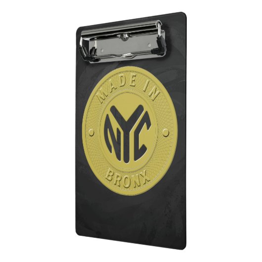 Gemaakt in New York Bronx Mini Klembord (Angled2)