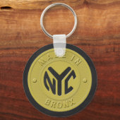 Gemaakt in New York Bronx Sleutelhanger (Voorkant)