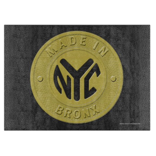 Gemaakt in New York Bronx Snijplank (Voorkant)