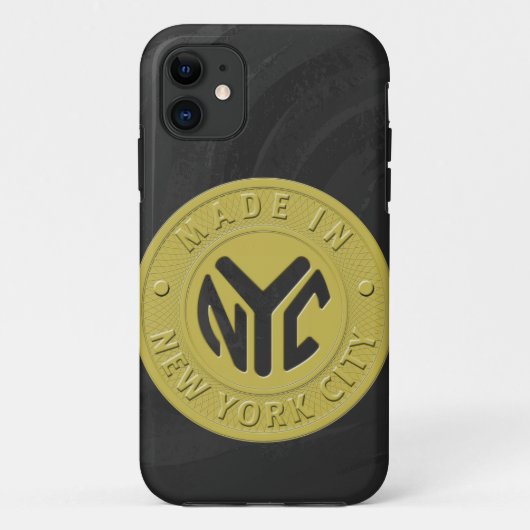 Gemaakt in New York Case-Mate iPhone Case (Achterkant)