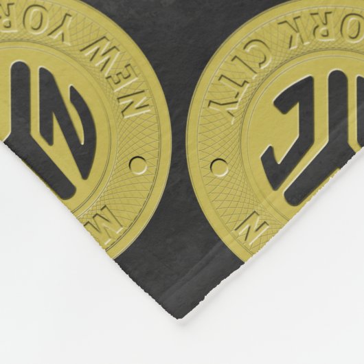 Gemaakt in New York Fleece Deken (Hoek)