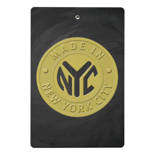Gemaakt in New York Mini Klembord (Achterkant)