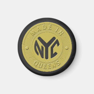 Gemaakt in New York Queens Magneet