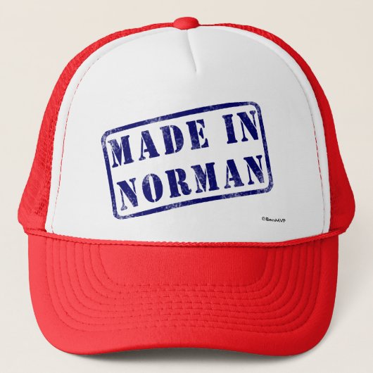 Gemaakt in Norman Trucker Pet (Voorkant)