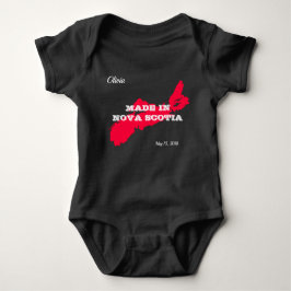  gemaakt in Nova Scotia Baby Bodysuit
