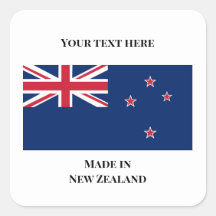 Gemaakt in NZ Sticker