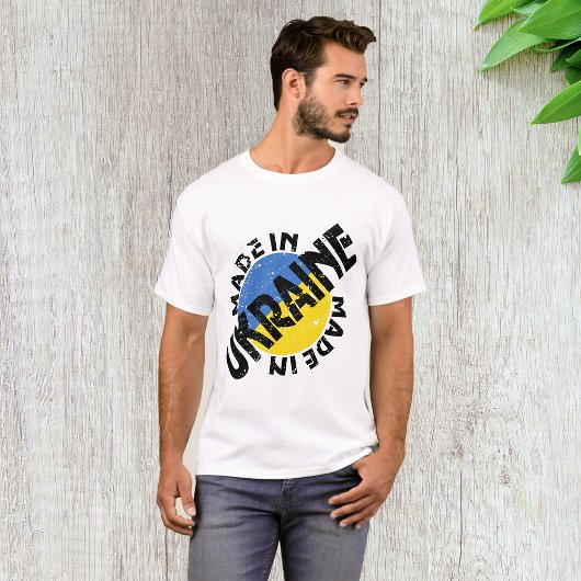 Gemaakt in Oekraïne Mannen T-shirt