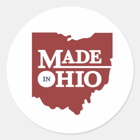 Gemaakt in Ohio Stickers (Voorkant)