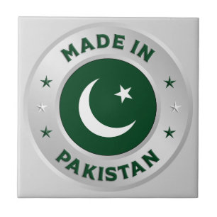 Gemaakt in Pakistan Tegeltje