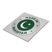 Gemaakt in Pakistan Tegeltje (Zijkant)