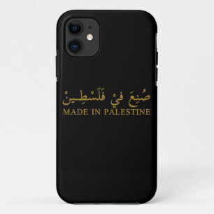 GEMAAKT IN PALESTINA tekst in Arabische kalligrafi Case-Mate iPhone Case