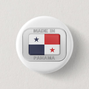 Gemaakt in Panama Ronde Button 3,2 Cm