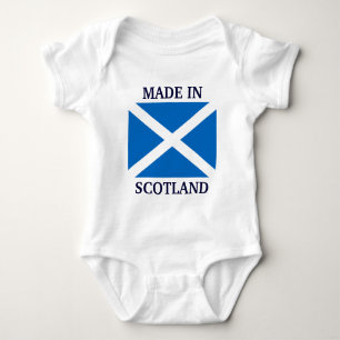 Gemaakt in Schotland aangepaste baby kleding Romper