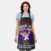 GEMAAKT IN SCHOTLAND frame vierkante worst en ijze Schort (Gedragen)