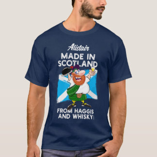 Gemaakt in Schotland van Haggis en Whisky T-shirt