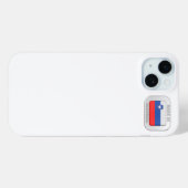 Gemaakt in Slovenië, zilveren badge met de nationa Case-Mate iPhone Case (Achterkant (horizontaal))