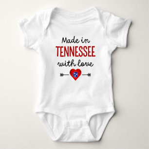 Gemaakt in Tennessee met liefde Romper