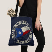 Gemaakt in Texas door een Texaan Tote Bag (Dichtbij)