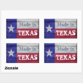 Gemaakt in Texas Label Sticker (Vel)