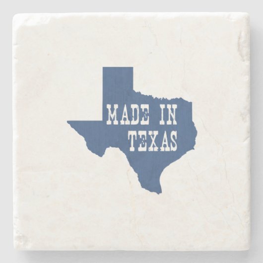 Gemaakt in Texas Stenen Onderzetter (Voorkant)