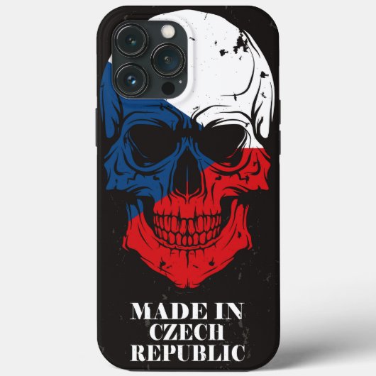 Gemaakt in Tsjechië iPhone | Tsjechische iPhone Case-Mate iPhone Case (Achterkant)