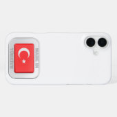 Gemaakt in Turkije iPhone Hoesje (Achterkant horizontaal)