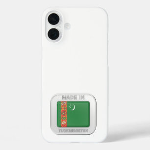 Gemaakt in Turkmenistan iPhone 16 Plus Hoesje