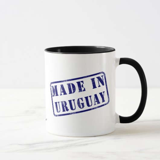 Gemaakt in Uruguay Mok (Rechts)
