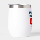Gemaakt in USA patriottisch typografisch ontwerp (Rechts)