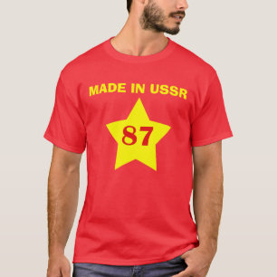 GEMAAKT IN USSR T-SHIRT