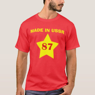 GEMAAKT IN USSR T-SHIRT
