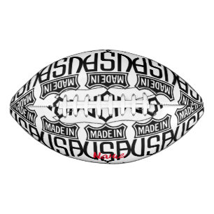 Gemaakt in Verenigde Staten Sign Thunder_Cove American Football