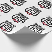 Gemaakt in Verenigde Staten Sign Thunder_Cove Cadeaupapier (Hoek)