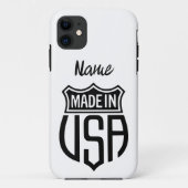 Gemaakt in Verenigde Staten Sign Thunder_Cove Case-Mate iPhone Case (Achterkant)