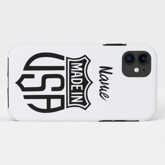 Gemaakt in Verenigde Staten Sign Thunder_Cove Case-Mate iPhone Case (Achterkant (horizontaal))