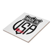 Gemaakt in Verenigde Staten Sign Thunder_Cove Tegeltje (Zijkant)