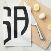 Gemaakt in Verenigde Staten Sign Thunder_Cove Theedoek (Quarter Fold)