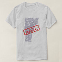 Gemaakt in Vermont Grunge Mannen Grunge T-shirt