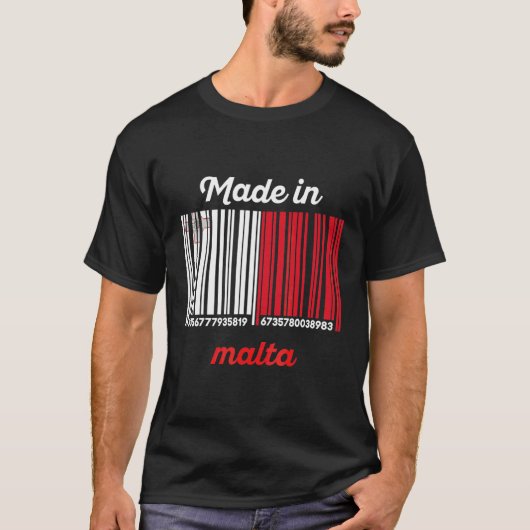 Gemaakt Malta T-shirt (Voorkant)