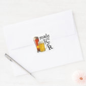 Gemaakt met bier grappige drink stickers (Envelop)