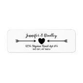 Gemaakt met het retouradres van de liefdesnaam etiket (Voorkant)