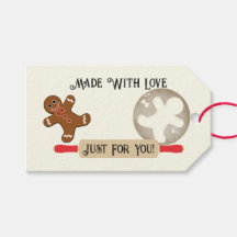 Gemaakt met Labels met liefdescadeaus