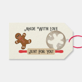 Gemaakt met Labels met liefdescadeaus Cadeaulabel