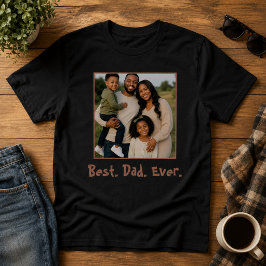 Gemaakt met liefde Beste Papa Ooit T-shirt