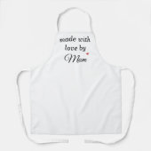 Gemaakt met liefde door mama Schort (Voorkant)