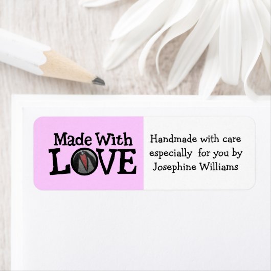 Gemaakt met Liefde - Handmade Gift Label (Insitu)